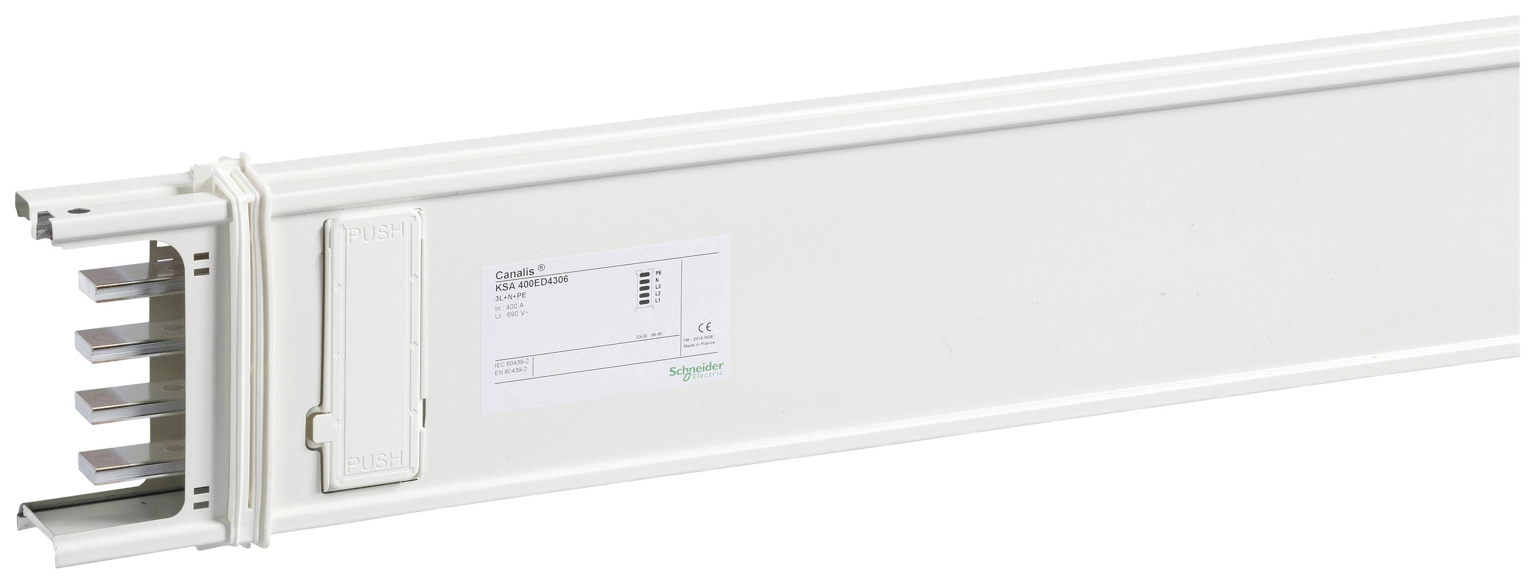 Schneider Electric KSA250ED4306 Schienenkasten Weiß 1 St.