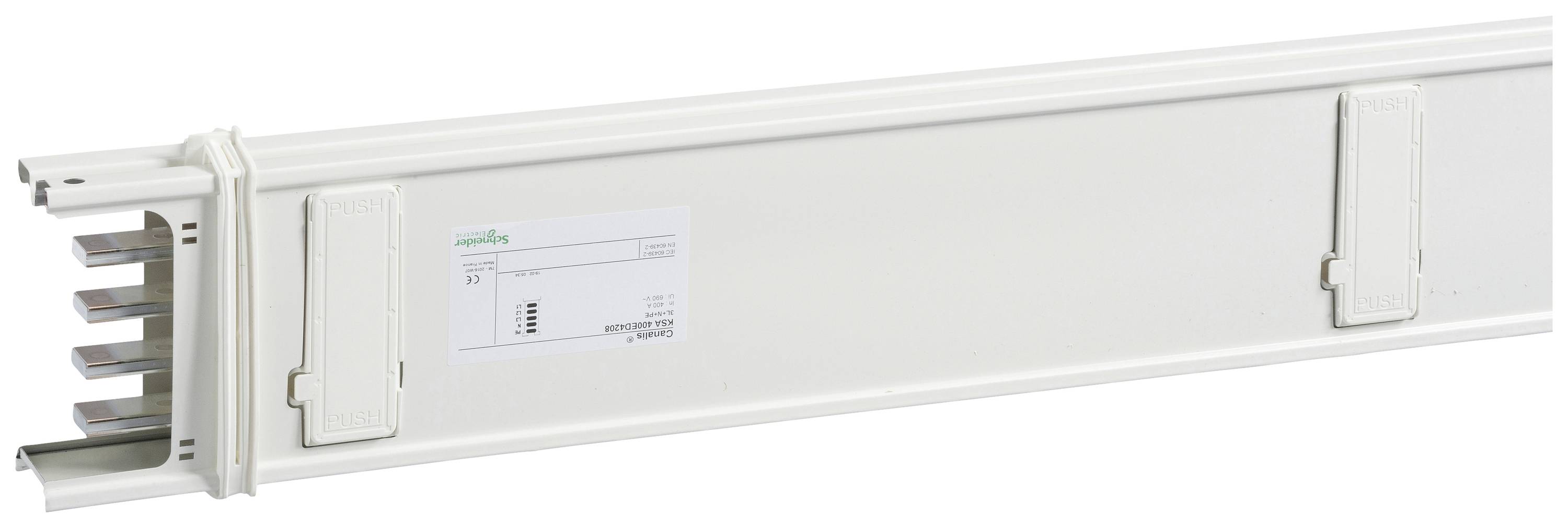 Schneider Electric KSA400ED4208 Schienenkasten Weiß 1 St.