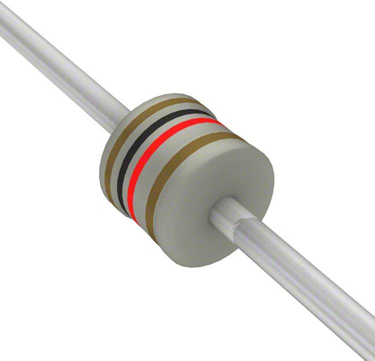 TE Connectivity 1622180-1 Kohleschicht-Widerstand 1 kΩ 0.01 % 1 St. Box