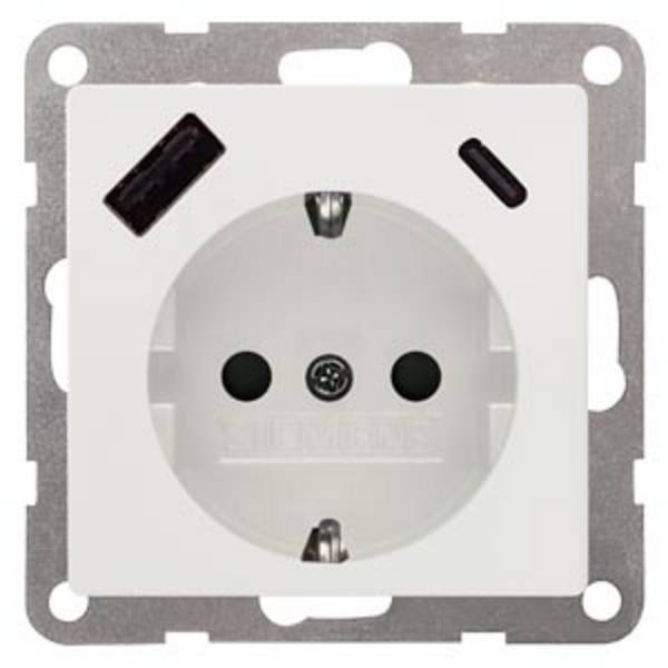 Siemens USB-Steckdose  Einsatz USB-Steckdose Delta  5UB19701TW01 1 St.