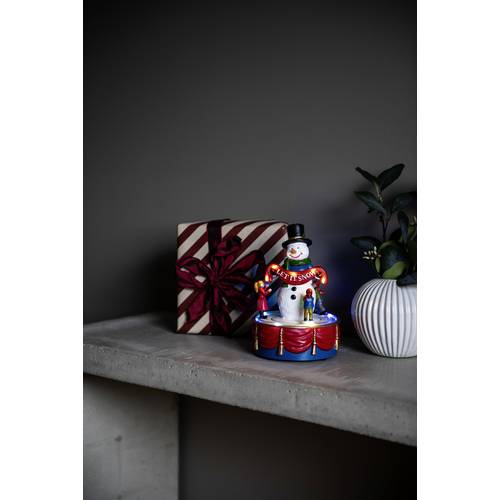 Konstsmide 4175-000 LED-Szenerie Schneemann, Kinder Mehrfarbig LED Rot, Weiß, Bunt