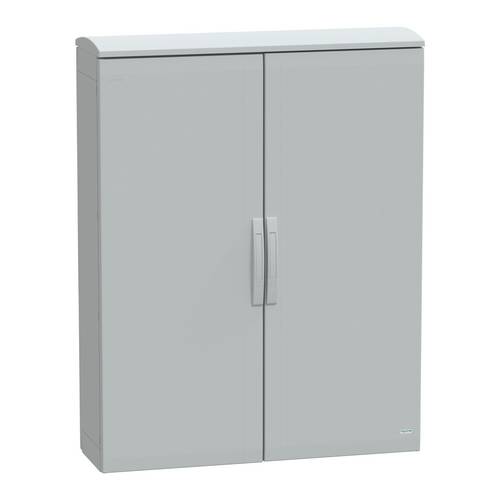 Schneider Electric NSYPLAT12103G Schaltschrank-Leergehäuse Polyester Weiß 1 St.