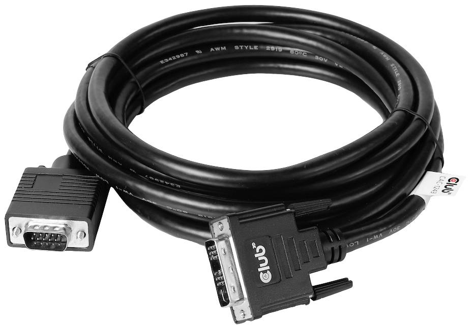Club 3D - Adapterkabel - DVI-A (M) zu HD-15 (VGA)-2