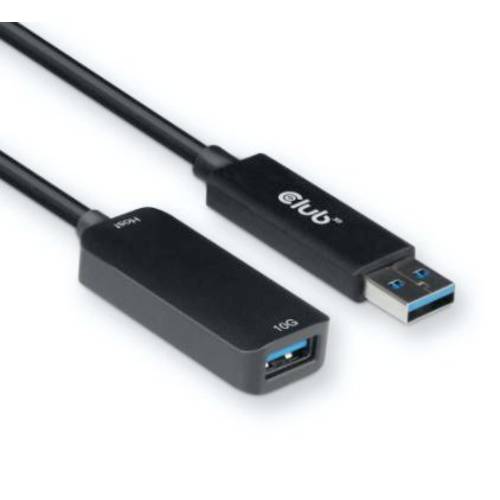 Thumbnail - club3D USB-Kabel USB 3.2 Gen1 (USB 3.0 / USB 3.1 Gen1) 5.00 m Schwarz CAC-1411