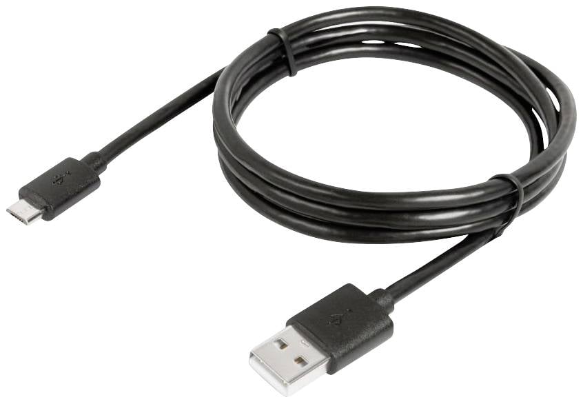 club3D USB-Kabel USB 3.2 Gen1 USB-A Stecker, USB-Micro-A Stecker 1.00 m Schwarz CAC-1408
