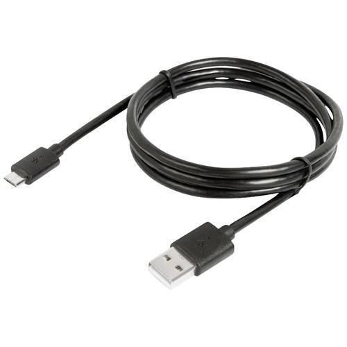 Thumbnail - club3D USB-Kabel USB 3.2 Gen1 (USB 3.0 / USB 3.1 Gen1) USB-A Stecker, USB-Micro-A Stecker 1.00 m Schwarz CAC-1408