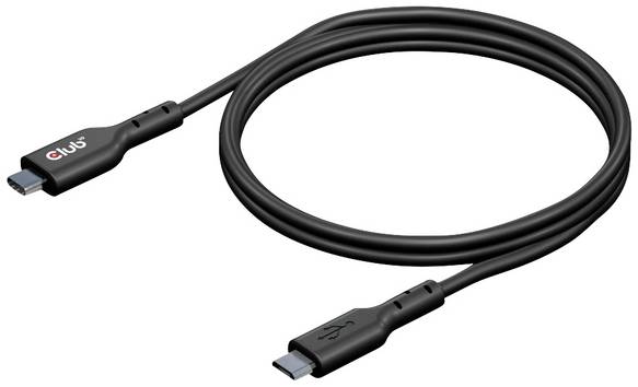 club3D USB-Kabel  USB 3.2 Gen1 USB-C® Stecker, USB-Micro-B Stecker 1.00 m Schwarz  CAC-1526