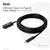 Ein USB-Kabel vom Typ C zu Typ A, 5 m lang, unterstützt USB Gen2 mit 10 Gbps Datenübertragungsgeschwindigkeit.