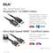 Das Bild zeigt zwei Kabeltypen. Oben: 'DisplayPort 1.4 HBR3' Kabel, unterstützt 8K bei 60Hz. Unten: 'HDMI 8K' zertifiziert, bis zu 48Gbps.