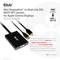 Adapter zur Umwandlung von Mini DisplayPort zu Dual Link DVI, HDCP OFF-Version, für Apple Cinema Displays, die HDCP nicht unterstützen.