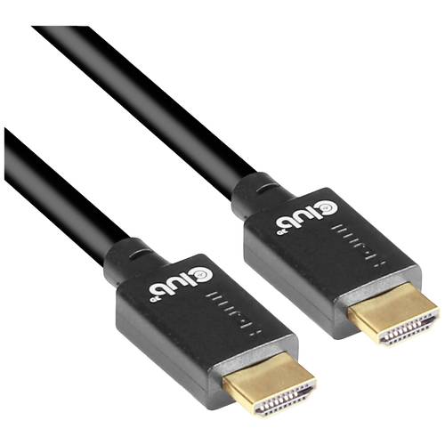 Thumbnail - club3D HDMI Anschlusskabel HDMI-A Stecker 1.50 m Schwarz CAC-1370 HDMI-Kabel