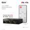 '3 zu 1 HDMI 8K60Hz/4K120Hz Switch' und Fernbedienung. Ermöglicht das Anschließen von bis zu drei 8K HDMI-Quellen.
