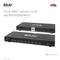 Der Club 3D 1-zu-8 HDMI-Splitter unterstützt 3D und 4K60Hz. Vorderseite mit Power- und Output-Buttons, Rückseite mit 8 HDMI-Ausgängen.