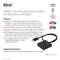 'Produktbild eines HDMI™ 2-in-1 Bi-direktionalen Switches für 8K60Hz oder 4K120Hz. Zeigt das Gerät, Hauptfunktionen und unterstützte Auflösungen.'