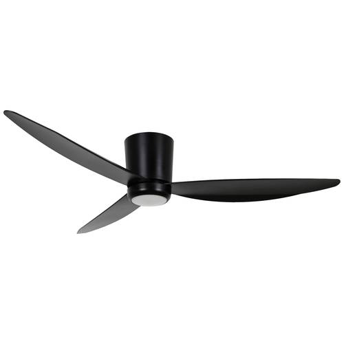 Lucci AIR Array Deckenventilator 35 W (Ø x H) 137 cm x 23 cm Schwarz mit Fernbedienung
