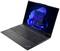 Ein aufgeklappter Laptop zeigt den Startbildschirm von Windows 11 mit hervorgehobenen Icons und Anwendungen vor einem blauen Hintergrund.