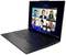 Laptop mit geöffneter Zoom-Konferenz, zeigt sechs Personen in Video-Unterhaltung.