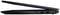 Ein halb geöffneter Laptop in seitlicher Ansicht zeigt die USB-Anschlüsse und das schlanke Design des Geräts.