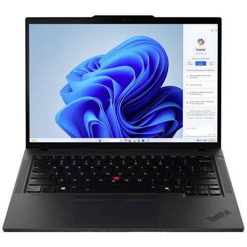 Lenovo Notebook ThinkPad T14 35.6 cm (14 Zoll) WUXGA Intel® Core™ Ultra 7 155U 32 GB RAM 1 TB SSD Deutsch, QWERTZ Schwar...