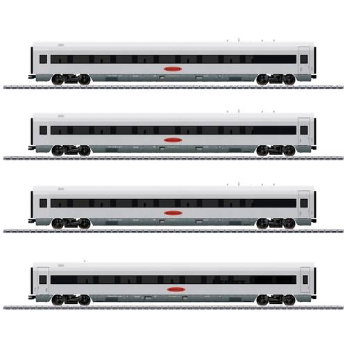 Piko H0 28350 H0 4er-Set Personenwagen Metropolitan Express Train (MET) der DB AG