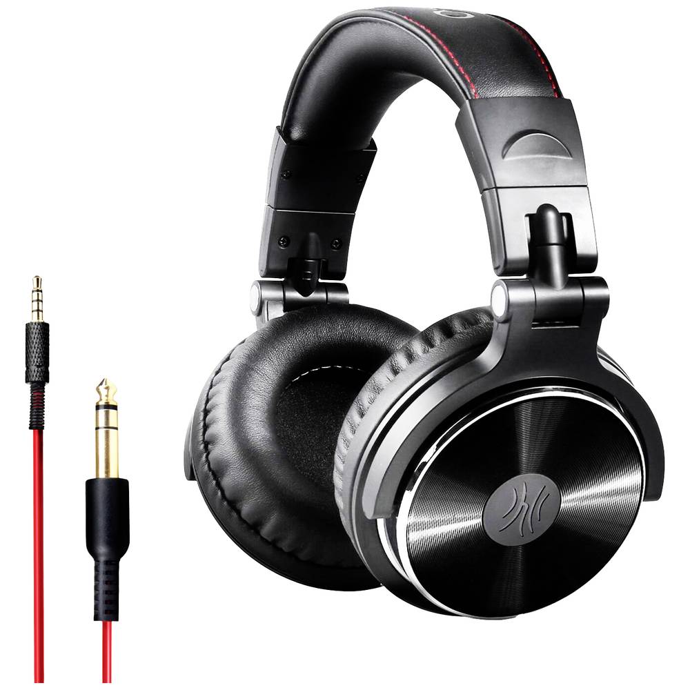 OneOdio Pro-10 Over Ear koptelefoon DJ Kabel Stereo Zwart High-Resolution Audio Vouwbaar, Zwenkbare oorschelpen