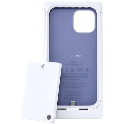 Beam Mobile Beam Mobile Healthcare Schutzhülle mit integriertem Zusatzakku Cover Apple iPhone 14, 13, 12/12 Pro Weiß Sto...