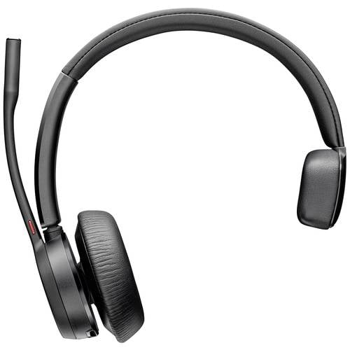 HP Poly Voyager 4310 USB-A Headset +BT700 Dongle On Ear Headset Bluetooth® Mono Schwarz Noise Cancelling Lautstärkeregel...