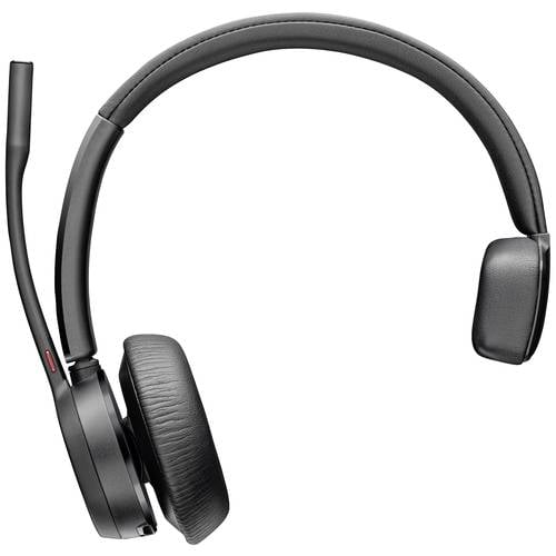 HP Poly Voyager 4310 USB-A Headset +BT700 Dongle On Ear Headset Bluetooth® Mono Schwarz Noise Cancelling Lautstärkeregel...