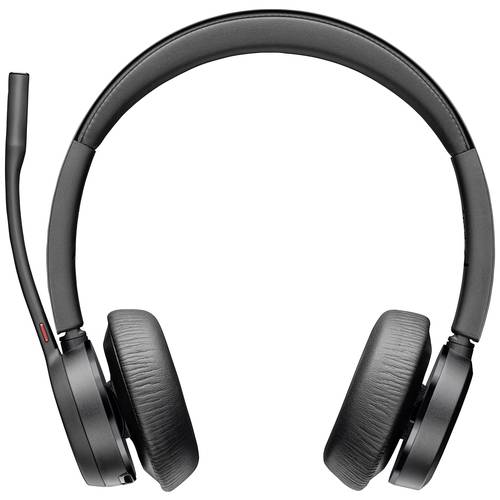 HP Poly Voyager 4320 USB-A Headset +BT700 Dongle On Ear Headset Bluetooth® Stereo Schwarz Lautstärkeregelung, Mikrofon-S...