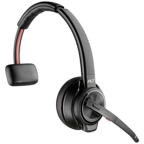 HP Poly Savi 8210 Monaural DECT On Ear Headset DECT Mono Schwarz Lautstärkeregelung, Mikrofon-Stummschaltung