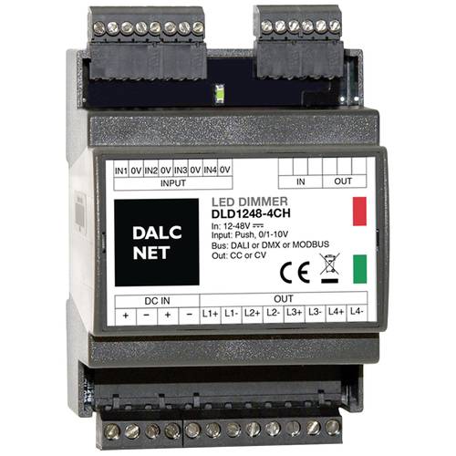 Dalcnet DLD1248-4CC-DMX Dimmer 4-Kanal