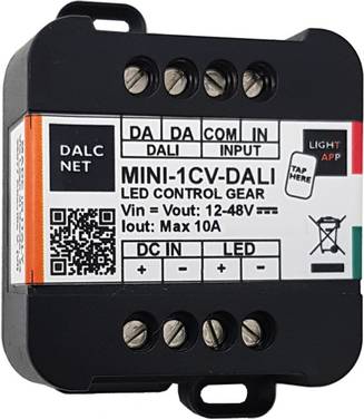 Dalcnet DALI MINI-1CV-DALI Dimmer 1-Kanal  Synergy 21 LED Controller MINI-1CV-DALI*