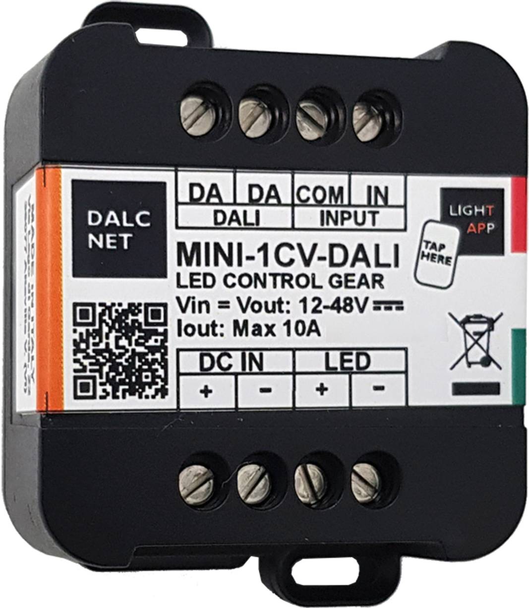 Dalcnet MINI-1CV-DALI Dimmer 1-Kanal