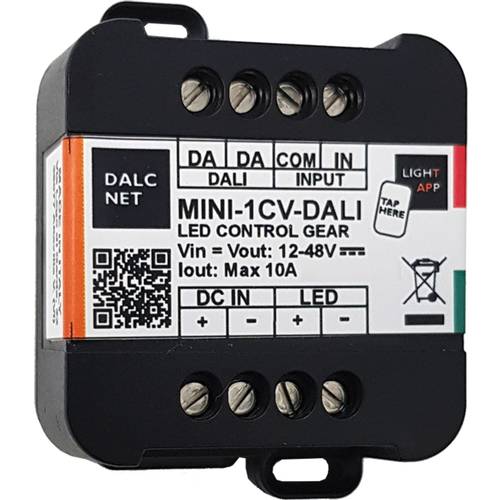 Dalcnet MINI-1CV-DALI Dimmer 1-Kanal