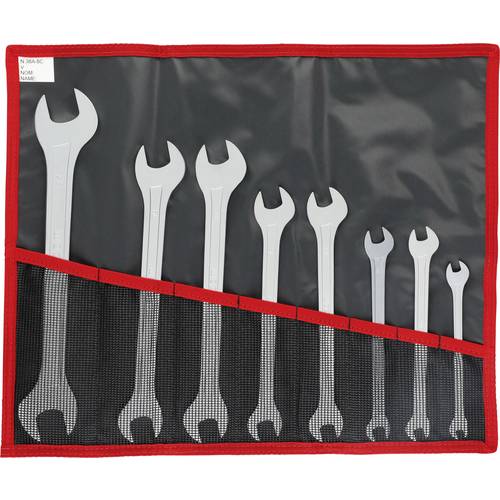 Facom 31.JE8T Doppel-Maulschlüssel-Satz 8teilig Schlüsselweite (Metrisch) 6 - 24 mm