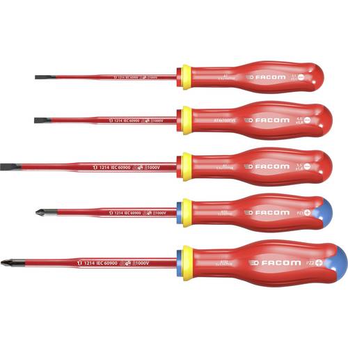 Facom Elektriker Schraubendreher-Set 5teilig