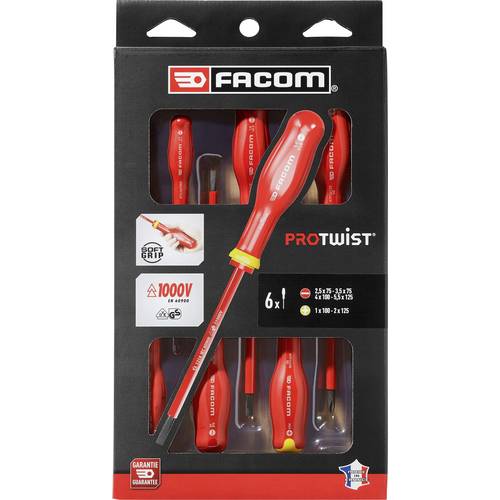 Thumbnail - Facom Elektriker Schraubendreher-Set 6teilig