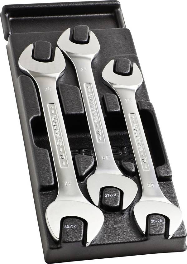 Facom MOD.44-2  Doppel-Maulschlüssel-Satz 3teilig Schlüsselweite (Metrisch) 26 - 32 mm