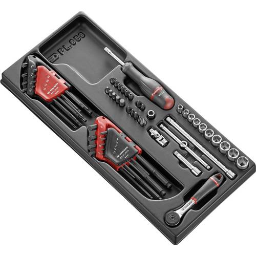 Facom Steckschlüssel-Adapter-Set 1/4 (6.3 mm) 52teilig MOD.R161-46