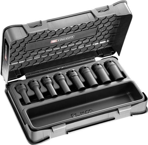 Facom  Steckschlüssel-Adapter-Set  1/2" (12.5 mm) 8teilig NSTXL.J8APB