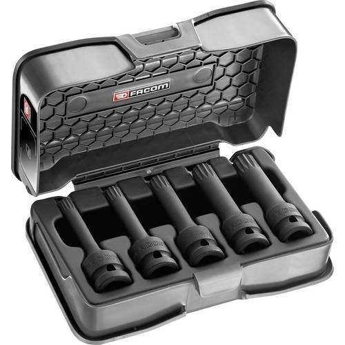 Facom NSVL.J5APB Steckschlüssel-Adapter M10, M12, M14, M16, M18 5teilig 1/2 (12.5 mm)