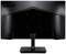Rückansicht eines Acer-Monitors mit schwarzem Gehäuse und verstellbarem Ständer. Markenlogo oben links sichtbar.