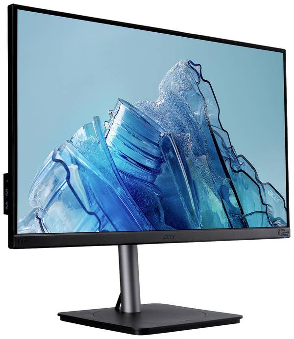 Acer Vero CB243YEbemipruzxv LED-Monitor  EEK E (A - G) 60.5 cm (23.8 Zoll) 1920 x 1080 Pixel 16:9 1 ms HDMI®, DisplayPort, USB-C®, USB-A (USB 3.2 Gen 1), USB-B, Audio-Line-out, RJ45 IPS LED