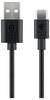Goobay 45735 USB C auf USB A 2.0 Ladekabel / High Speed 15W 3A 5V Handy Kabel / 480 Mbits Adapterkabel / Schwarz / 1 m