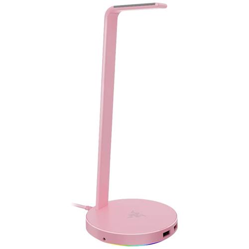 Thumbnail - RAZER Base Station V2 Chroma Quartz Kopfhörerständer Passend für (Kopfhörer):Over-Ear-Kopfhörer, On-Ear-Kopfhörer Pink