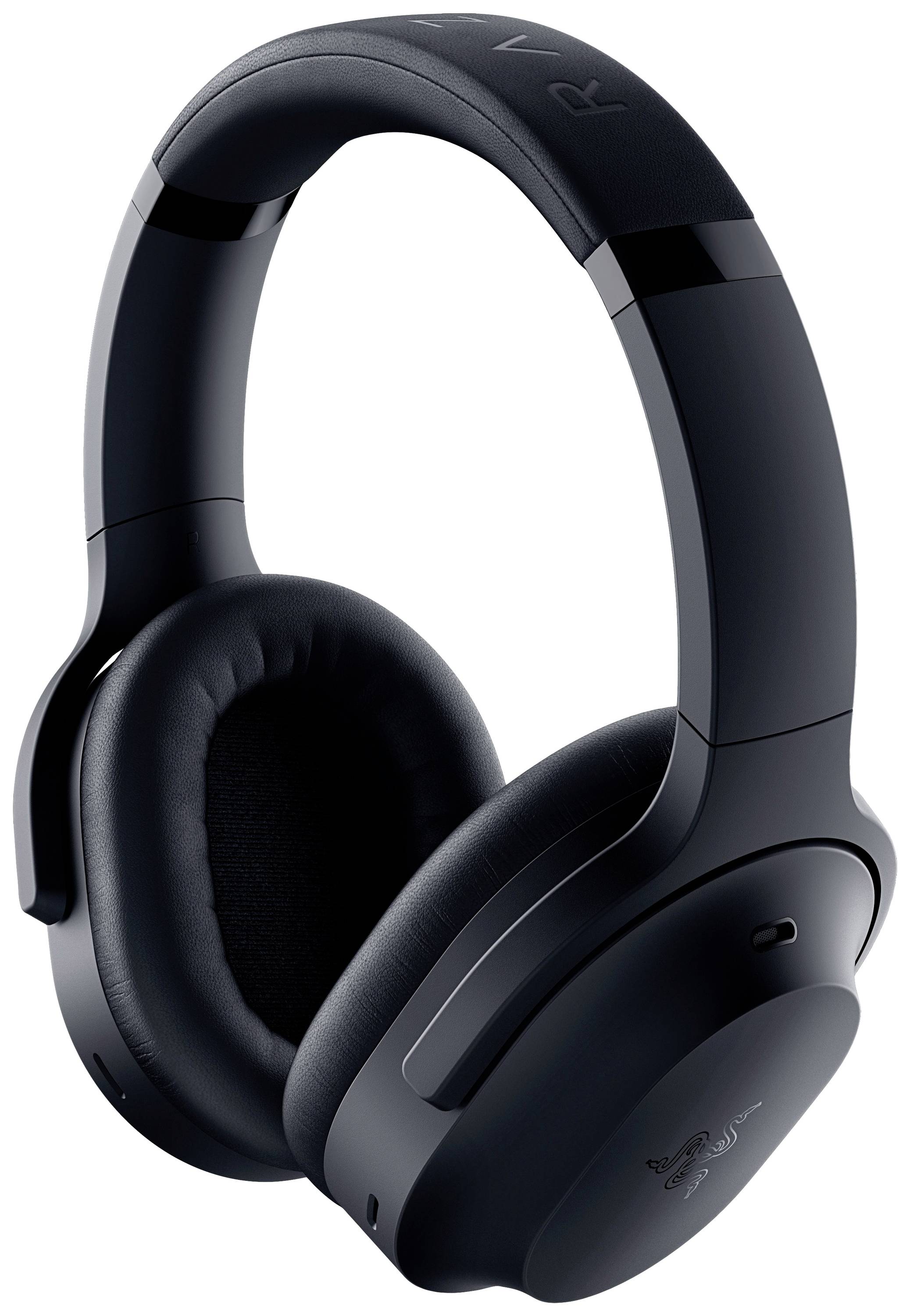 Schwarze Over-Ear-Kopfhörer mit geschlossener Rückseite, gepolsterten Ohrmuscheln und einem gebogenen Kopfband.