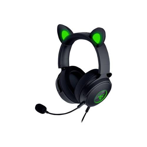 Thumbnail - RAZER Kraken Kitty V2 Pro Gaming Over Ear Headset kabelgebunden Stereo Schwarz
