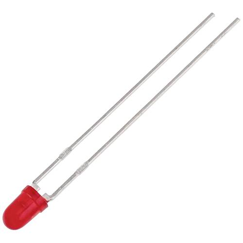 Thumbnail - Kingbright L-36BSURDK LED bedrahtet Rot Rund 3 mm 800 mcd 60 ° 22 mA 14 V