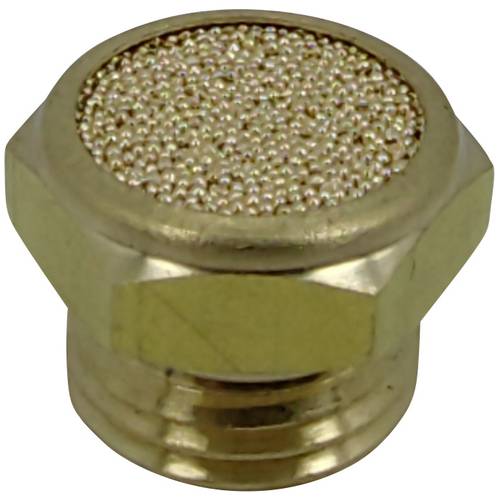 TRU COMPONENTS Druckluft-Schalldämpfer TC-12770328 Außengewinde G1/4 15 bar Messing 1 St.