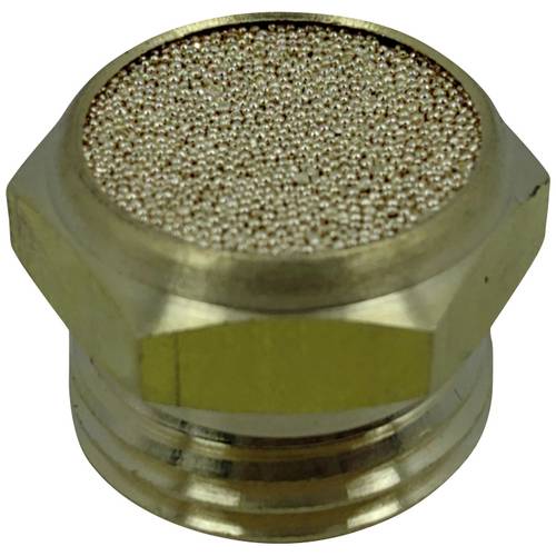 TRU COMPONENTS Druckluft-Schalldämpfer TC-12770336 Außengewinde G1/2 15 bar Messing 1 St.